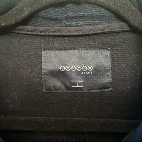 Bonobos denim ladies Jean jacket classic style button up - Picture 3 of 10